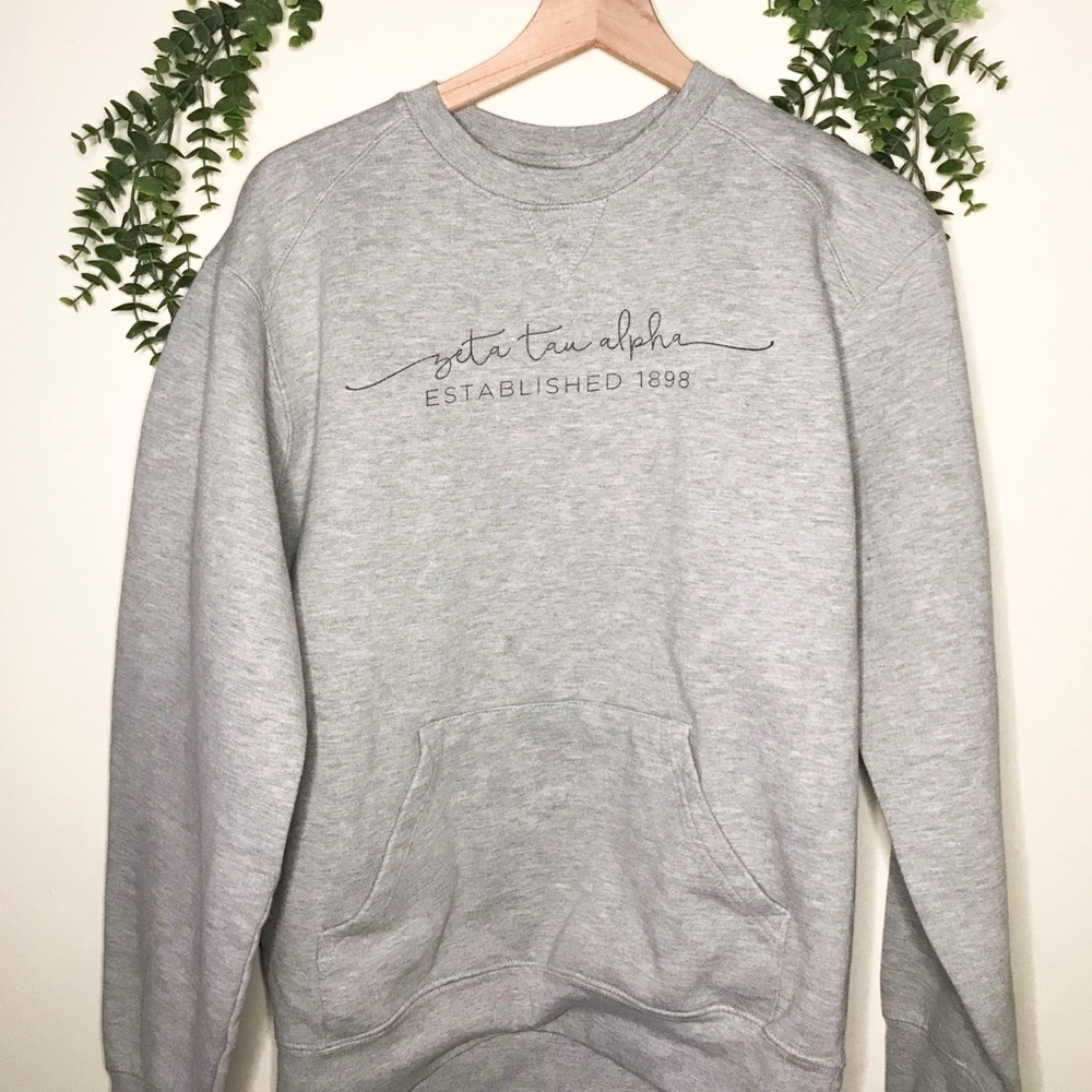 Zeta Tau Alpha Sorority Crewneck